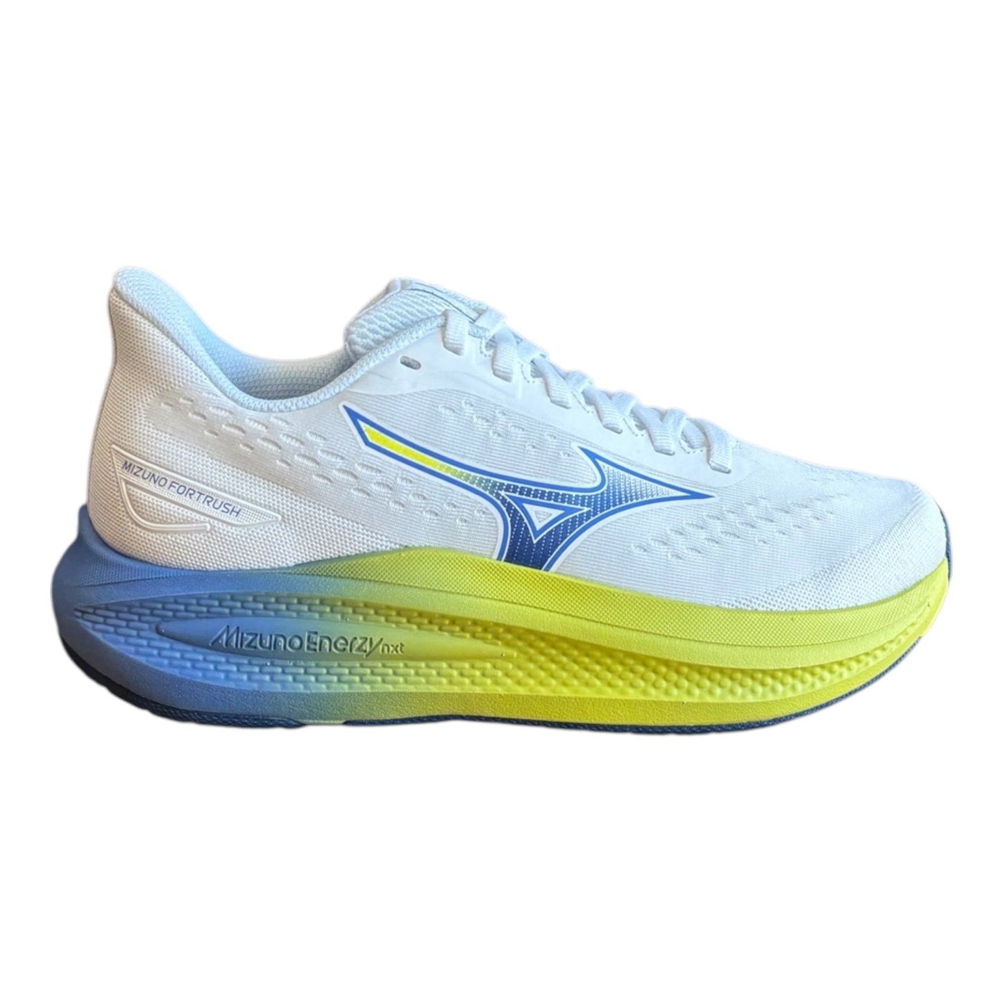 Mizuno Scarpa Running Donna Fortrush Bianco Gialla - J1GD264821