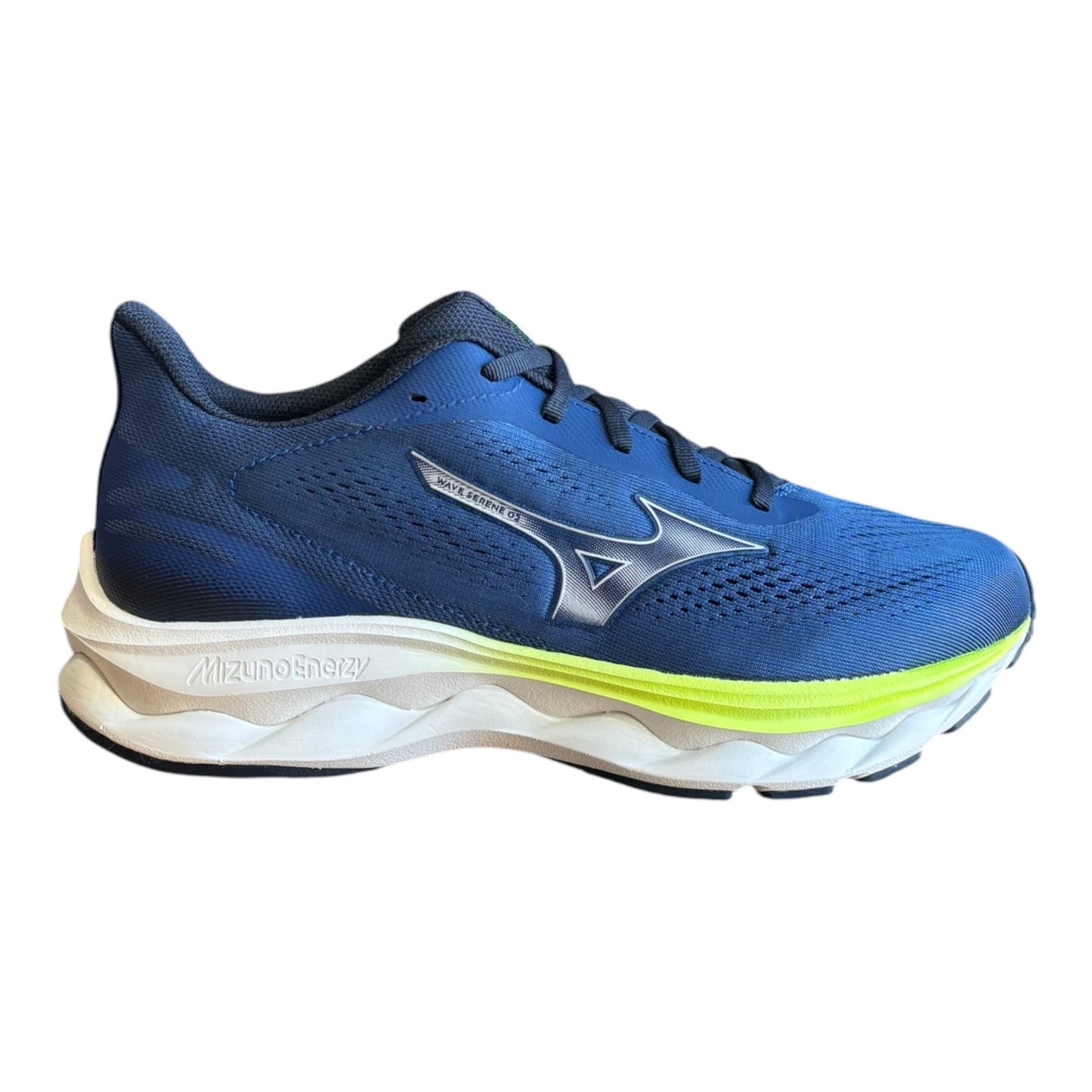 Mizuno Scarpa Running Uomo Wave Serene 2 J1GC255951 Blu Argento