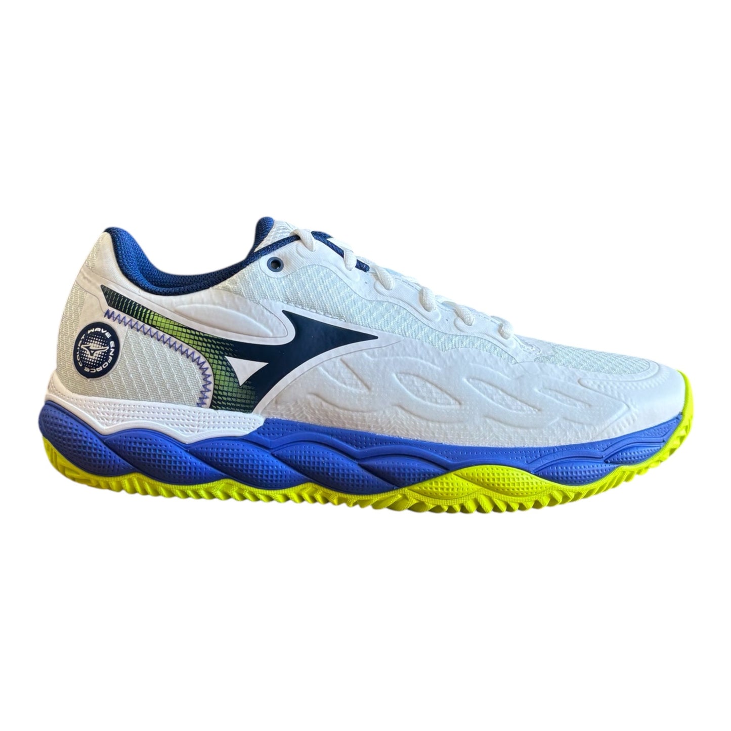 Mizuno Scarpa Tennis Uomo Terra Rossa Wave Enforce Court CC 61GC243520 Bianco