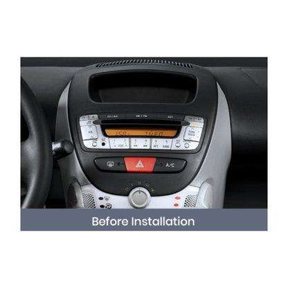 Autoradio per Citroen C1, Toyota Aygo, Peugeot 107, 7" (2005-2014) Bluetooth, Radio, USB, CarPlay + Android Auto