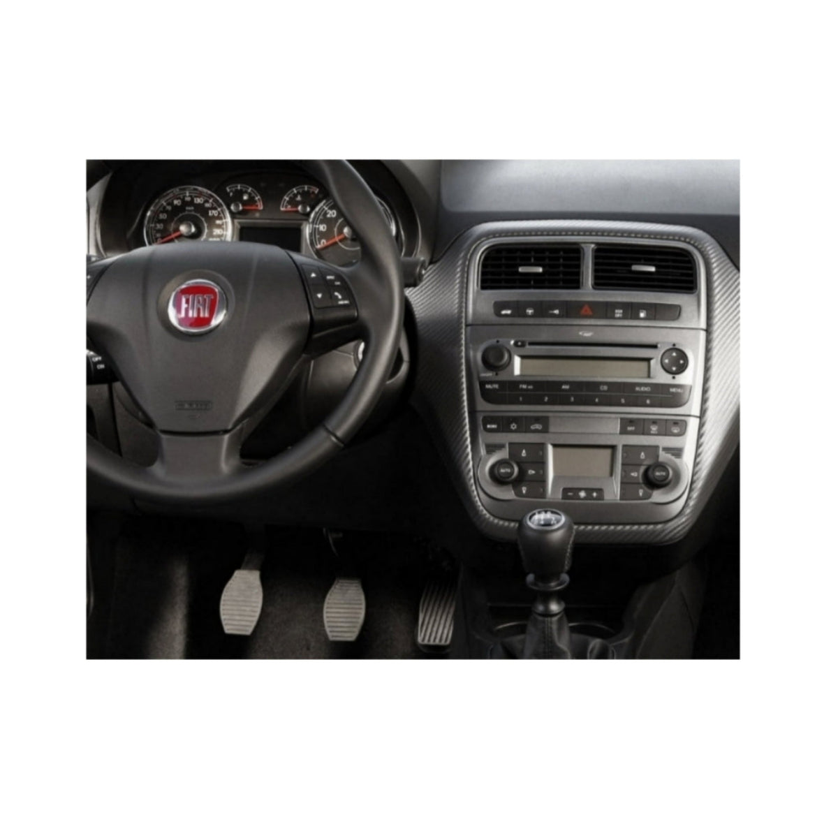 Autoradio per Fiat Grande Punto 7" (2005-2009) Bluetooth, Radio, USB, CarPlay e Android Auto