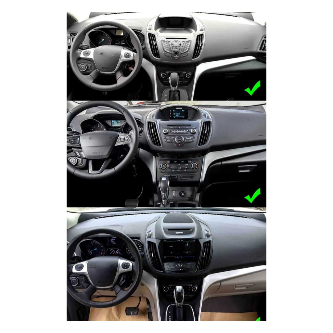 Autoradio per Ford Escape, Kuga 2, C-Max 9.7" (2012-2019) Android, Bluetooth, CarPlay, Android Auto, Modello Tesla, 4GB/8GB Ram