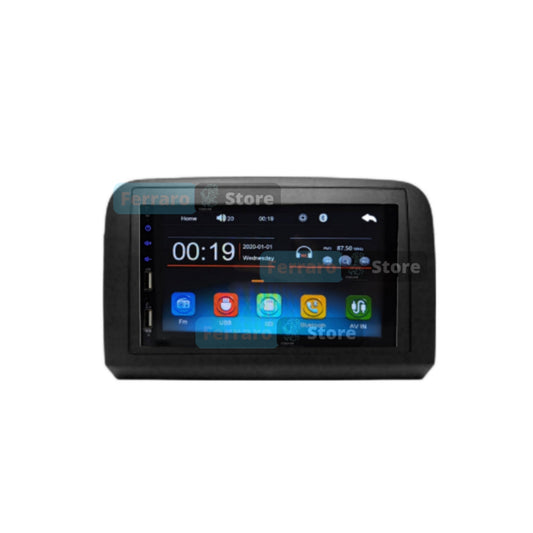 Car stereo for Fiat Idea, Lancia Musa 7" (From 2003>) Bluetooth, Radio, USB, CarPlay + Android Auto