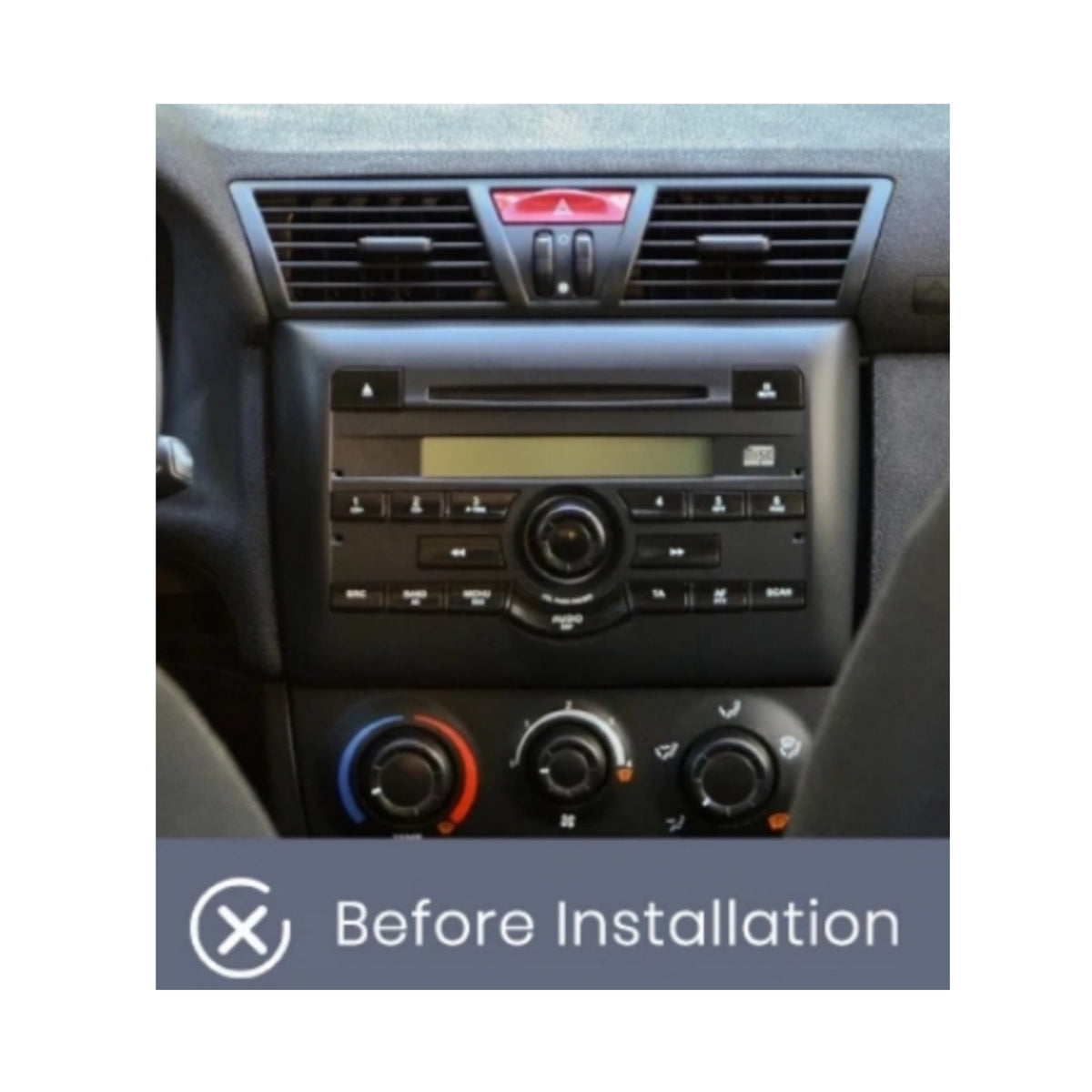 Autoradio per Fiat Stilo 7" (2001-2008) Bluetooth, Radio, USB, CarPlay, Android Auto