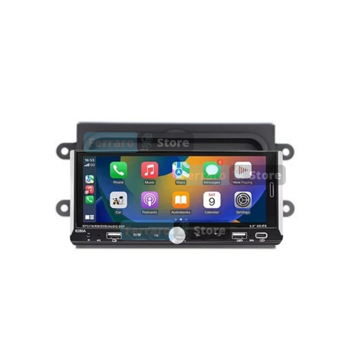 Autoradio per Renault Twingo III 6.9" (2014-2024) Android, Bluetooth, CarPlay, Android Auto, 2/32GB Ram