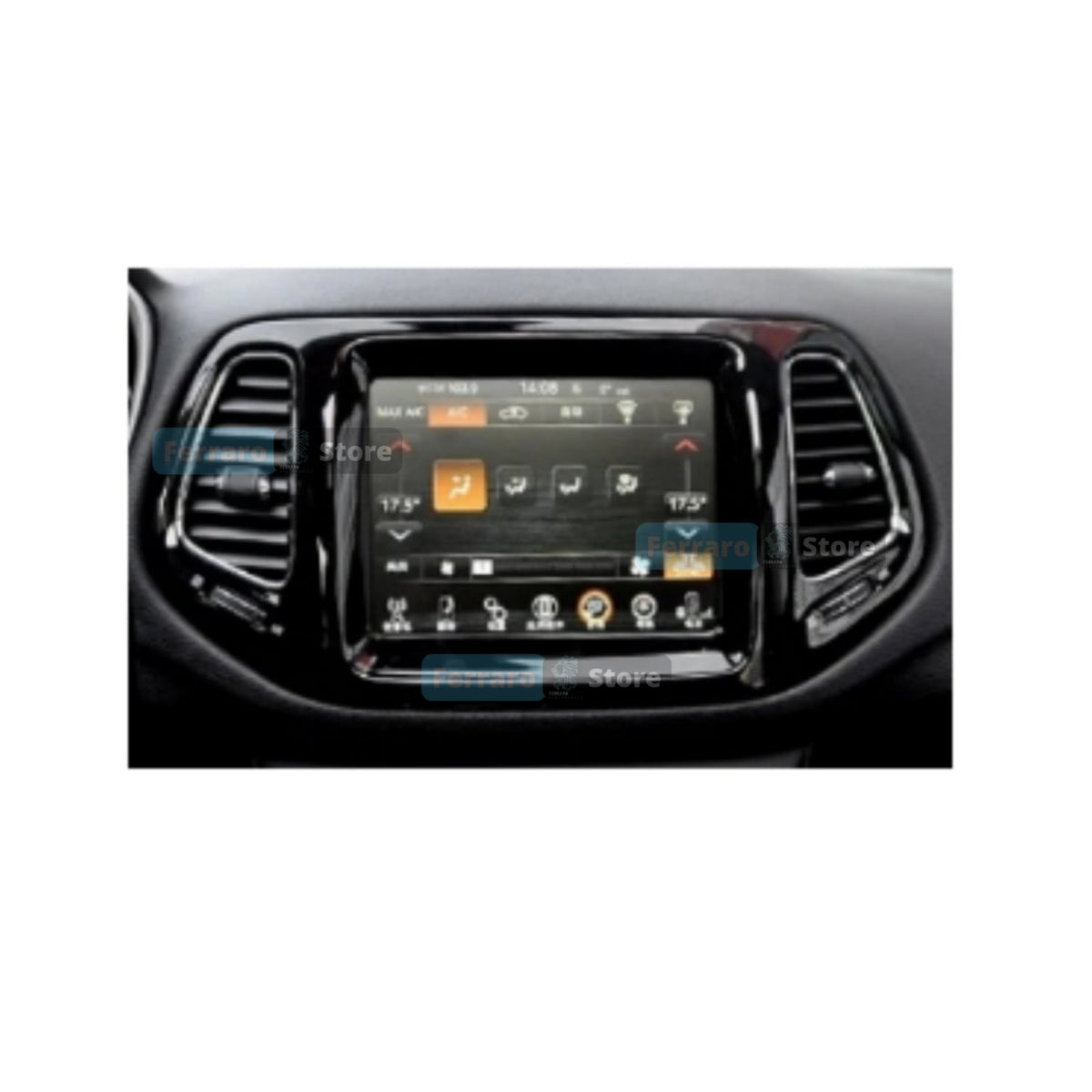 Car Stereo for Jeep Compass 10" (2017>) Android, Bluetooth, CarPlay, Android Auto, 4/64GB RAM