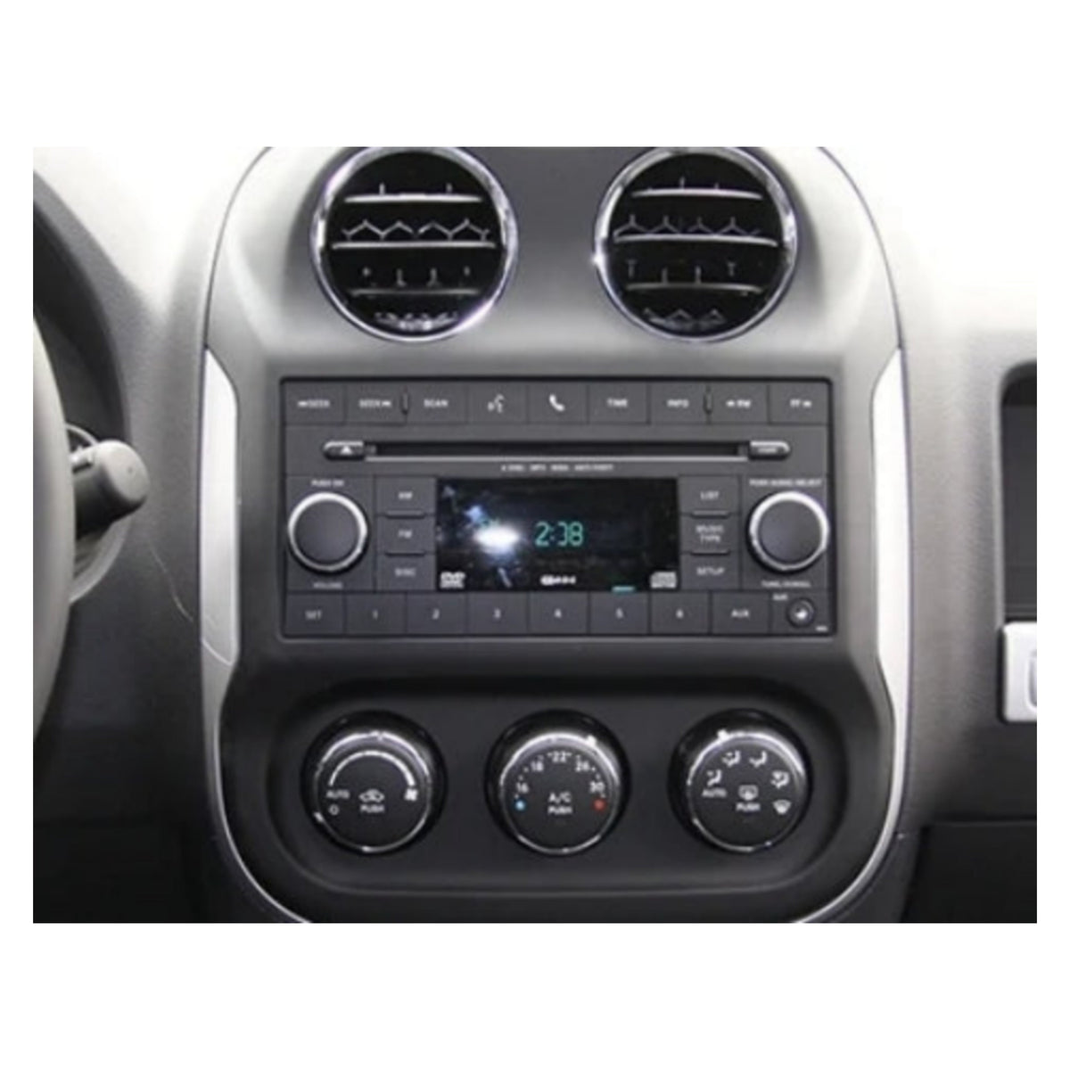 Autoradio per Jeep Compass Patriot 10" (2011-2017) Android, Bluetooth, CarPlay, Android Auto, 4/64GB Ram