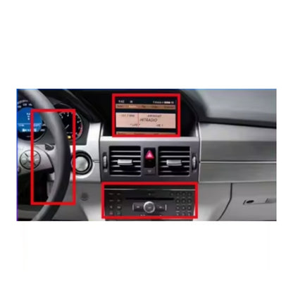 Autoradio per Mercedes GLK x204, NTG 4.0 7" (2008-2015) Android, Bluetooth, CarPlay, Android Auto, 2GB/4GB/6GB/8GB Ram