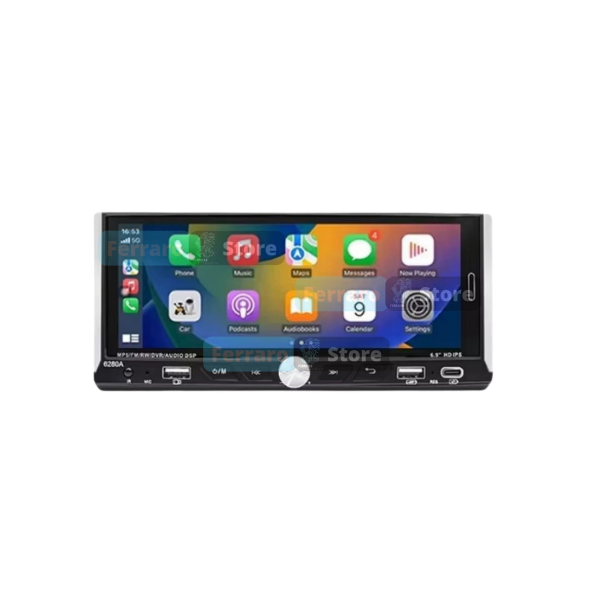Autoradio per Renault Master, Nissan NV400, Opel Movano 6.9" (2010-2019) Android, Bluetooth, CarPlay, Android Auto, 2/32GB Ram