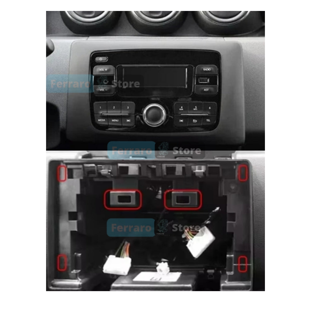 Autoradio per Renault Arkana | Duster 10" | 2018-2024 | Android | Bluetooth | CarPlay | Android Auto | 4/64GB Ram