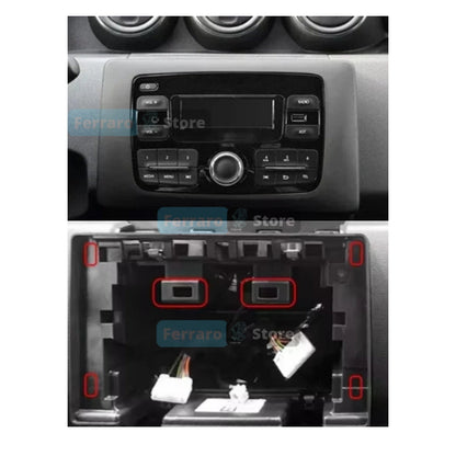 Autoradio per Renault Arkana | Duster 10" | 2018-2024 | Android | Bluetooth | CarPlay | Android Auto | 4/64GB Ram