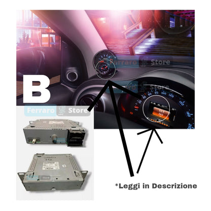 Autoradio per Smart 453 7" (2014-2020) Android, Bluetooth, CarPlay, Android Auto, 2GB/4GB/6GB/8GB Ram
