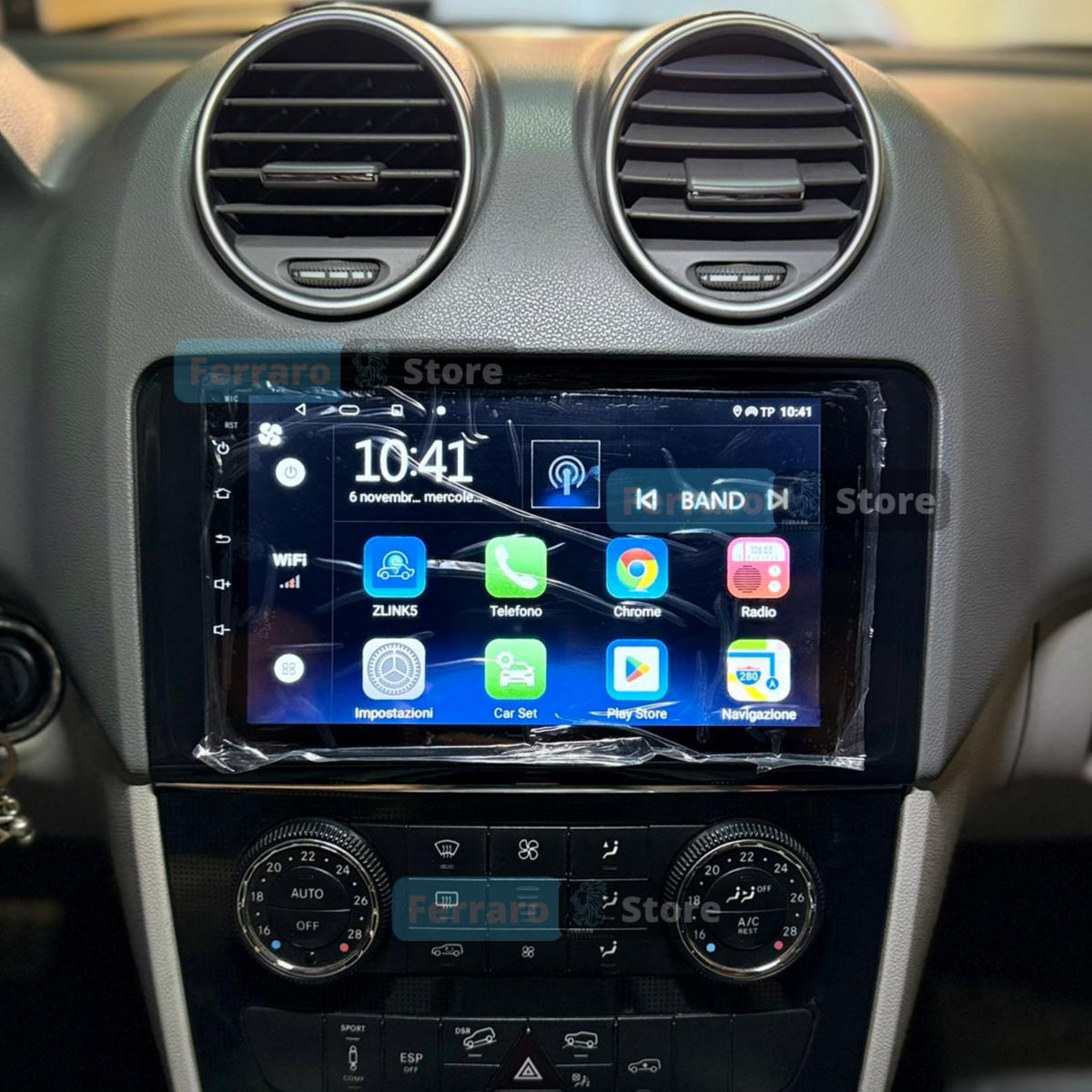 (PRENOTA) Autoradio per Mercedes ML, GL X164 9" (2005-2012) Android, Bluetooth, CarPlay,  Android Auto, 2GB/4GB/6GB/8GB Ram