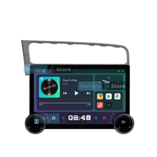 Autoradio per Volkswagen Golf MK7 11.8" 2K (2012-2021) Android, Bluetooth, CarPlay, Android Auto, 4/64GB RAM