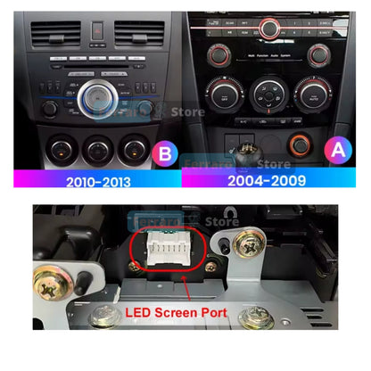 (PRENOTA)  Autoradio per Mazda 3 11.8" 2K (2003-2013) Android, Bluetooth, CarPlay, Android Auto, 4/64GB Ram