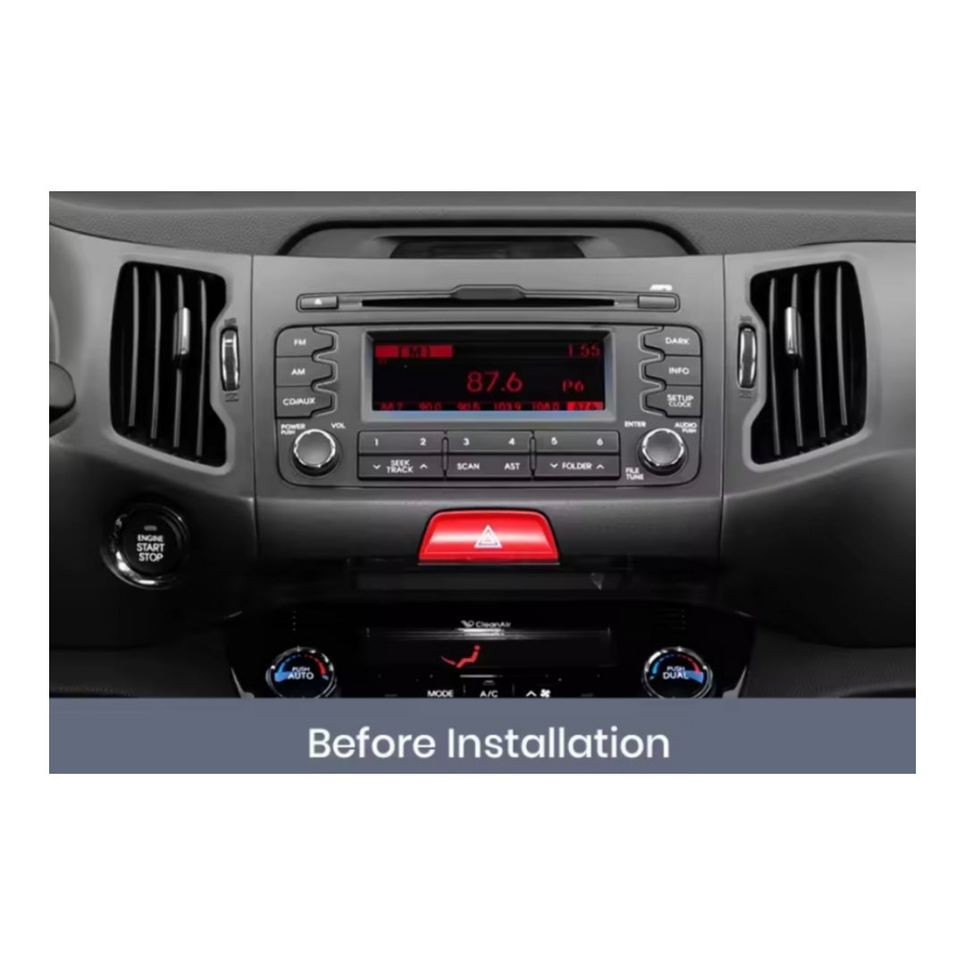 Autoradio per Kia Sportage 3 9.7" (2010-2016) Android, Bluetooth, CarPlay, Android Auto, Modello Tesla, 4GB/8GB Ram