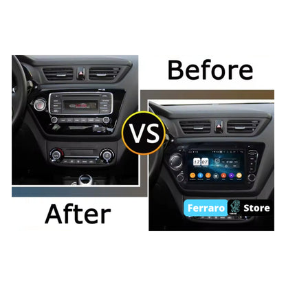 (PRENOTA) Autoradio per Kia Rio 3 8" (2011-2017) Android, Bluetooth, CarPlay, Android Auto, 4GB/8GB Ram