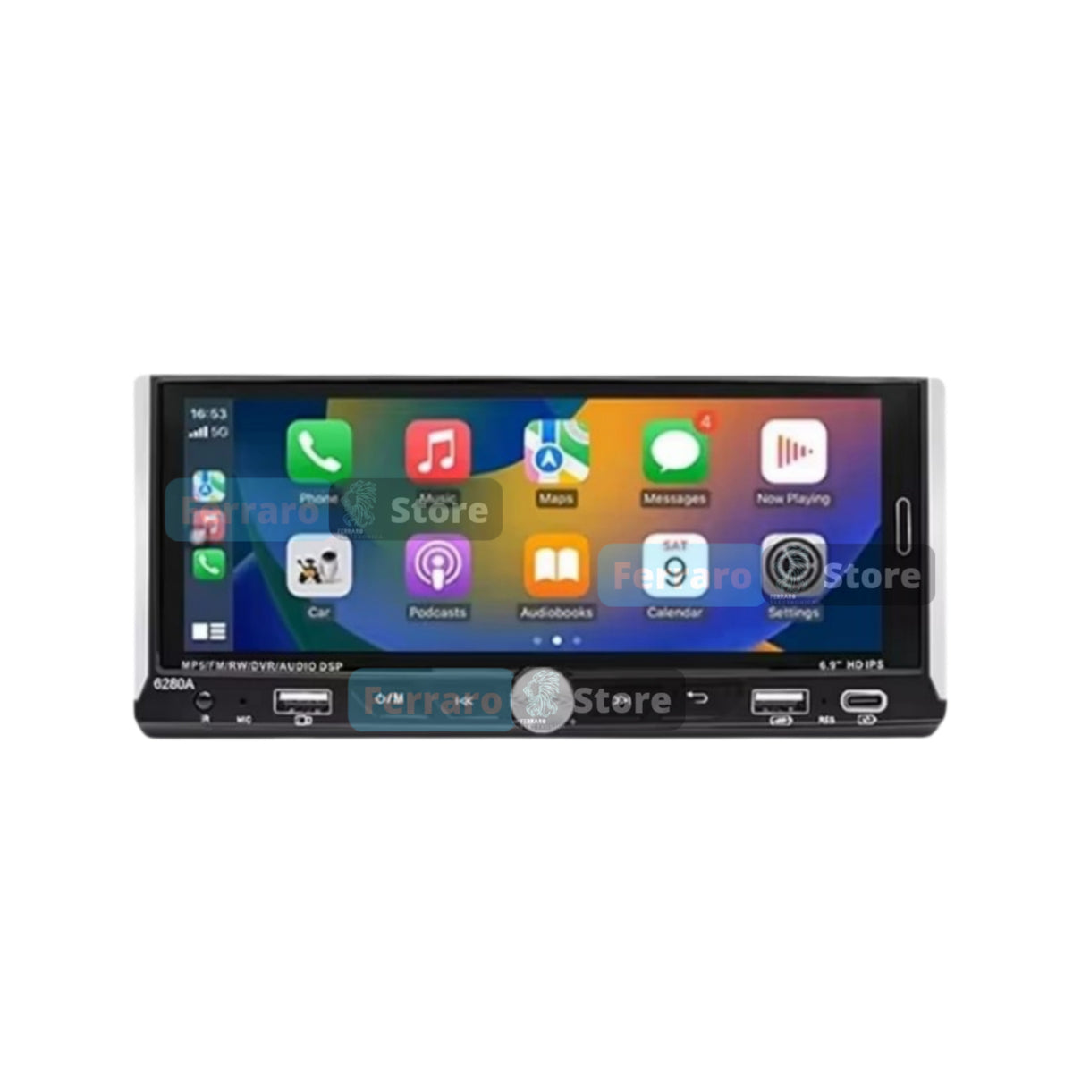 Autoradio per Nissan Micra 6.9" (2002-2010) Android, Bluetooth, CarPlay, Android Auto, 2/32GB Ram