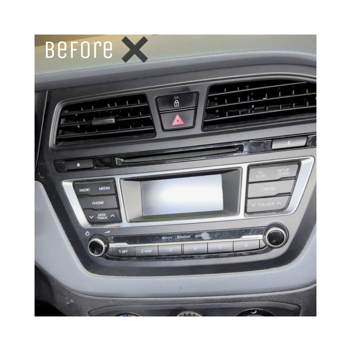 Autoradio per Hyundai i20 7" (2015-2017) Android, Bluetooth, CarPlay, Android Auto, 2GB/4GB/6GB/8GB Ram