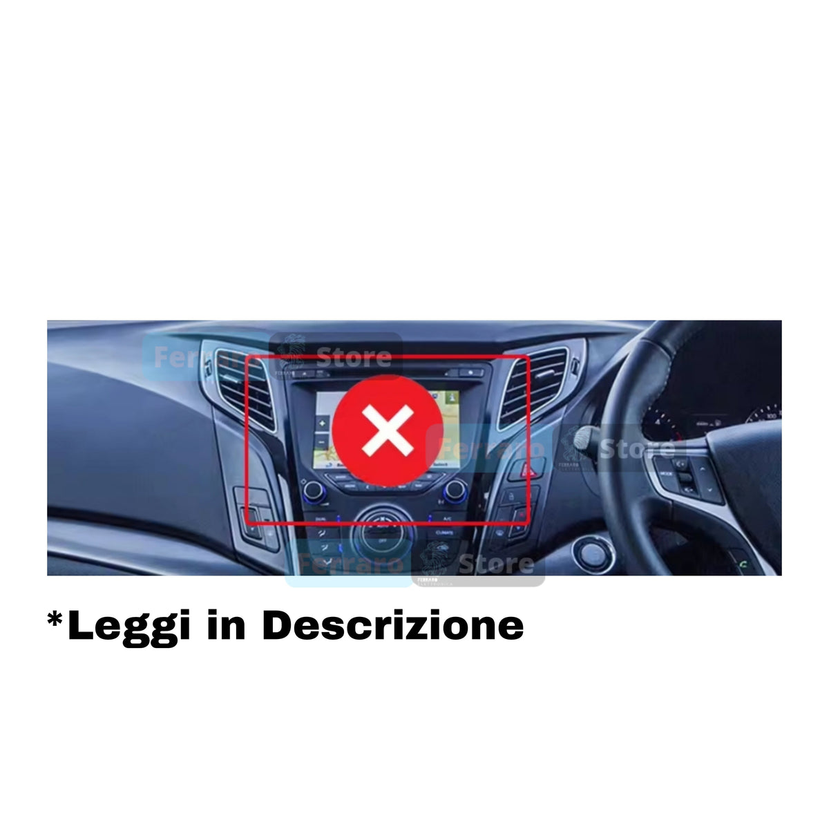(PRENOTA) Autoradio per Hyundai i40 7" (2011-2019) Android, Bluetooth, CarPlay, Android Auto, 4GB/8GB Ram