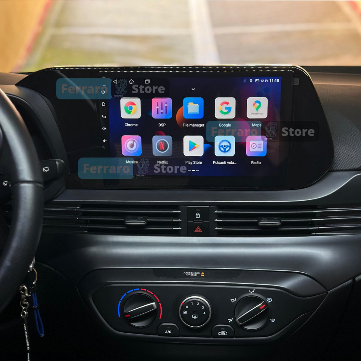 Autoradio per Hyundai i20 10.1" (2020-2026) Android, Bluetooth, CarPlay, Android Auto, 2GB/4GB/8GB Ram