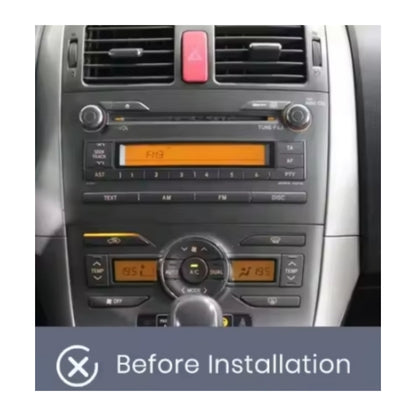 Autoradio per Toyota Auris E150 10.35" (2006-2012) Android, Bluetooth, CarPlay, Android Auto, 4/64GB Ram