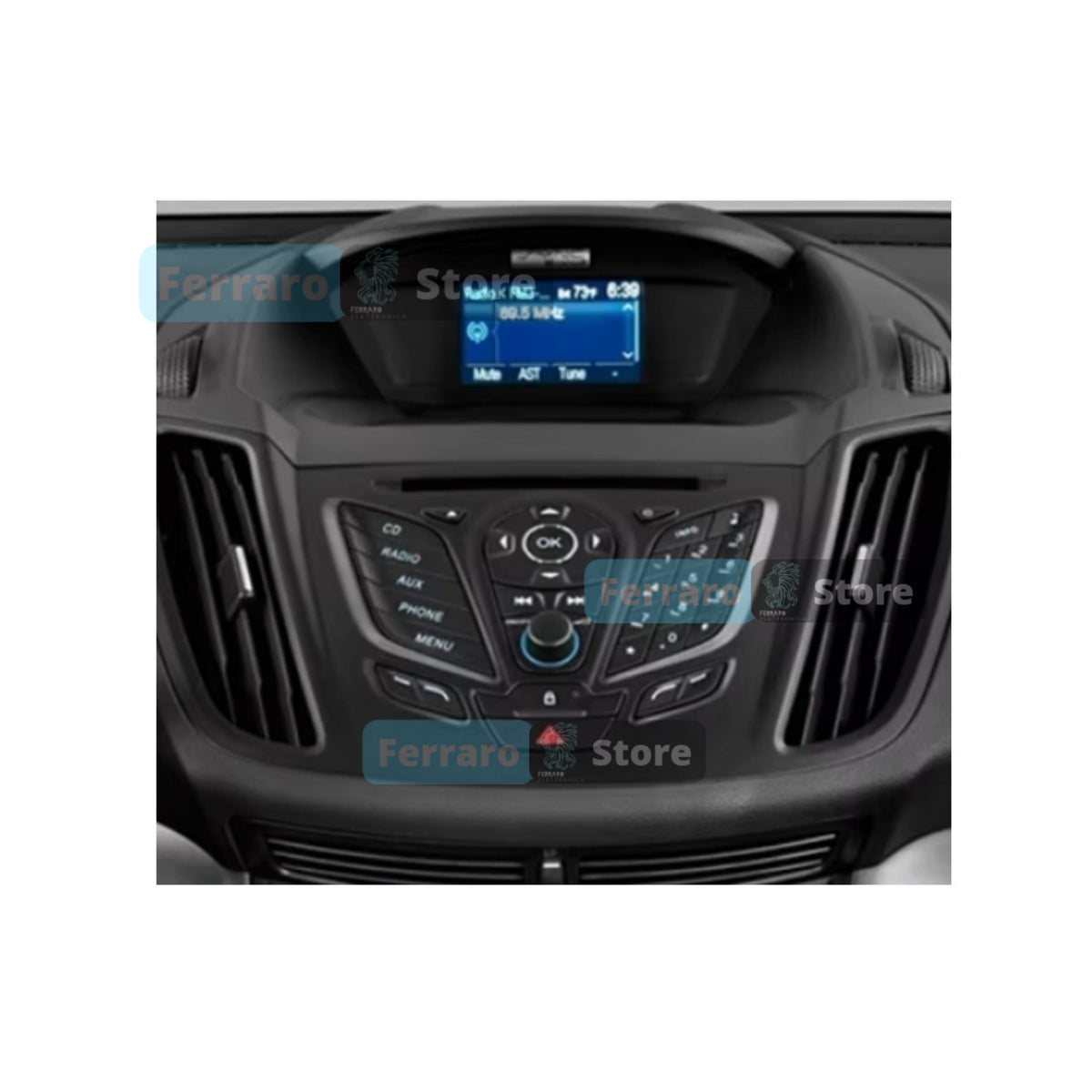 Autoradio per Ford Escape, Kuga 2, C-Max 7" (2012-2015) Android, Bluetooth, CarPlay, Android Auto, 2GB/4GB/6G/8GB Ram