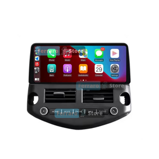 (PRE-ORDER) Car radio for Toyota RAV4 12.3" (2006-2012) Android, Bluetooth, CarPlay, Android Auto, 4GB/8GB RAM