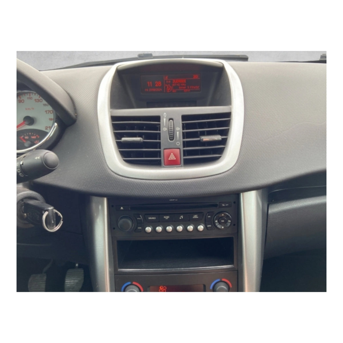 Car stereo for Peugeot 207/207cc 10" (2006-2015) Android, Bluetooth, CarPlay, Android Auto, 4/64GB RAM