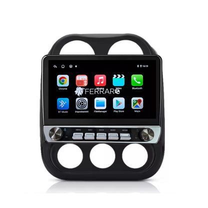 Autoradio per Jeep Compass Patriot 10" (2011-2017) Android, Bluetooth, CarPlay, Android Auto, 4/64GB Ram