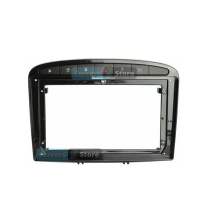 Kit Montaggio Autoradio 9"Pollici Peugeot 308, 408 (2010-2017)  Mascherina, Cablaggio per Autoradio Android