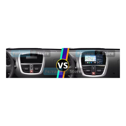 (PRENOTA) Autoradio per Peugeot 206, 207 7" (2006-2015) Android, Bluetooth, CarPlay, Android Auto, 4GB/8GB Ram