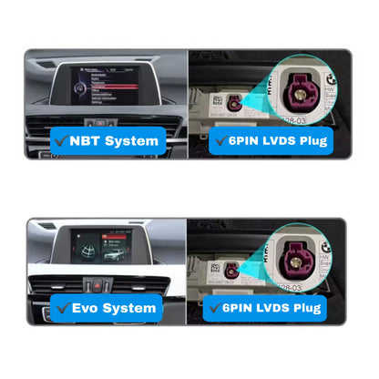Autoradio per BMW Serie 3/4 F30, F31, F32, F33, F34, F35 12.3" (2013-2019) Android, Bluetooth, CarPlay, Android Auto, 4GB/8GB Ram