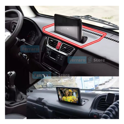 (PRENOTA) Autoradio con Telaio Universale 12.3", Android, Bluetooth, CarPlay, Android Auto, 4GB/8GB Ram