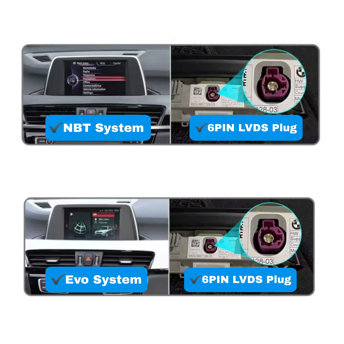 (PRENOTA)  Autoradio per BMW X1 F48 12.3" (2016-2017) Android, Bluetooth, CarPlay, Android Auto, 4GB/8GB Ram