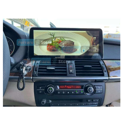 (PRENOTA) Autoradio per BMW X5, X6 12.3" (2006-2013) Android, Bluetooth, CarPlay, Android Auto, 4GB/8GB Ram