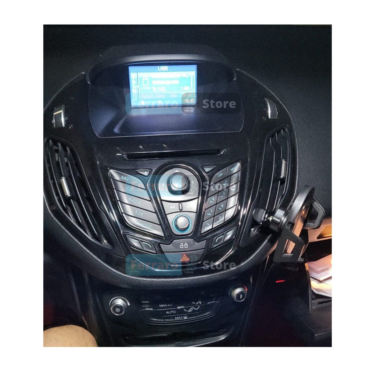 Car radio for Ford B-Max (2012-2017 9.7") Android, Bluetooth, CarPlay, Android Auto, Tesla style, 4GB/8GB RAM