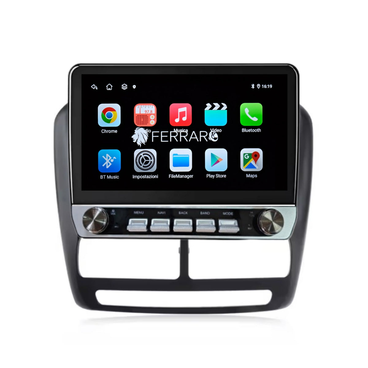 Car stereo for Fiat Dobló, Opel Combo Tour 10" (2010-2015) Android, Bluetooth, CarPlay, Android Auto, 4/64GB RAM