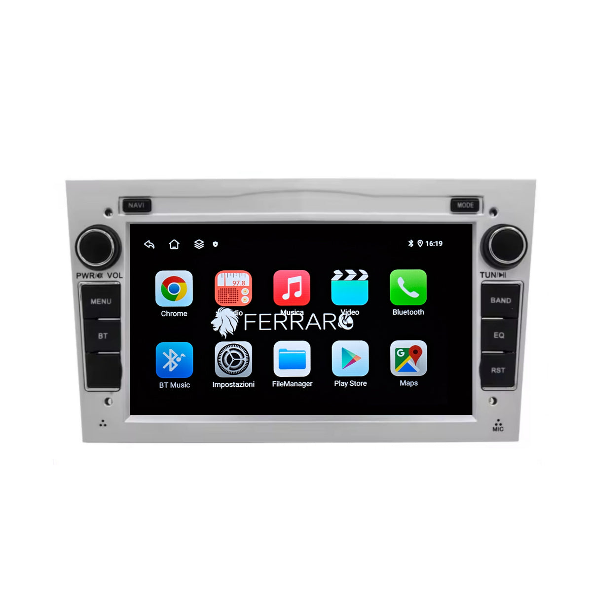 (PRENOTA)  Autoradio per Opel Universale 7" Anni in Descrizione, Android, Bluetooth, CarPlay, Android Auto, 4GB/8GB Ram