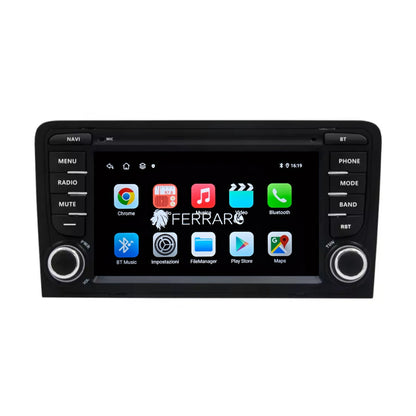 Car Radio for Audi A3 8P 7" (2003-2013) Android, Bluetooth, CarPlay, Android Auto, 4GB/8GB RAM