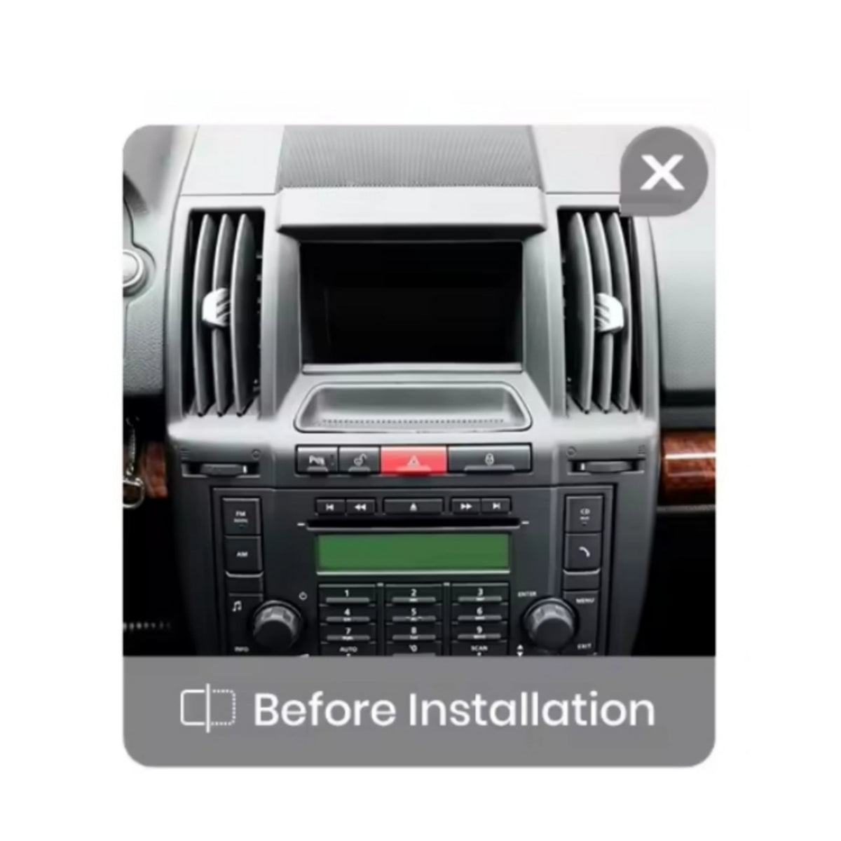 Autoradio per Land Rover Freelander 2  9" (2006-2015) Android, Bluetooth, CarPlay, Android Auto, 2GB/4GB/6GB/8GB Ram