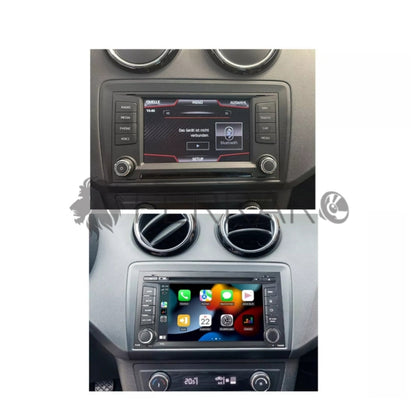 (PRENOTA) Autoradio per Seat Leon MK3, Ibiza 7" (2012-2018) Android, Bluetooth, CarPlay, Android Auto, 4GB/8GB Ram