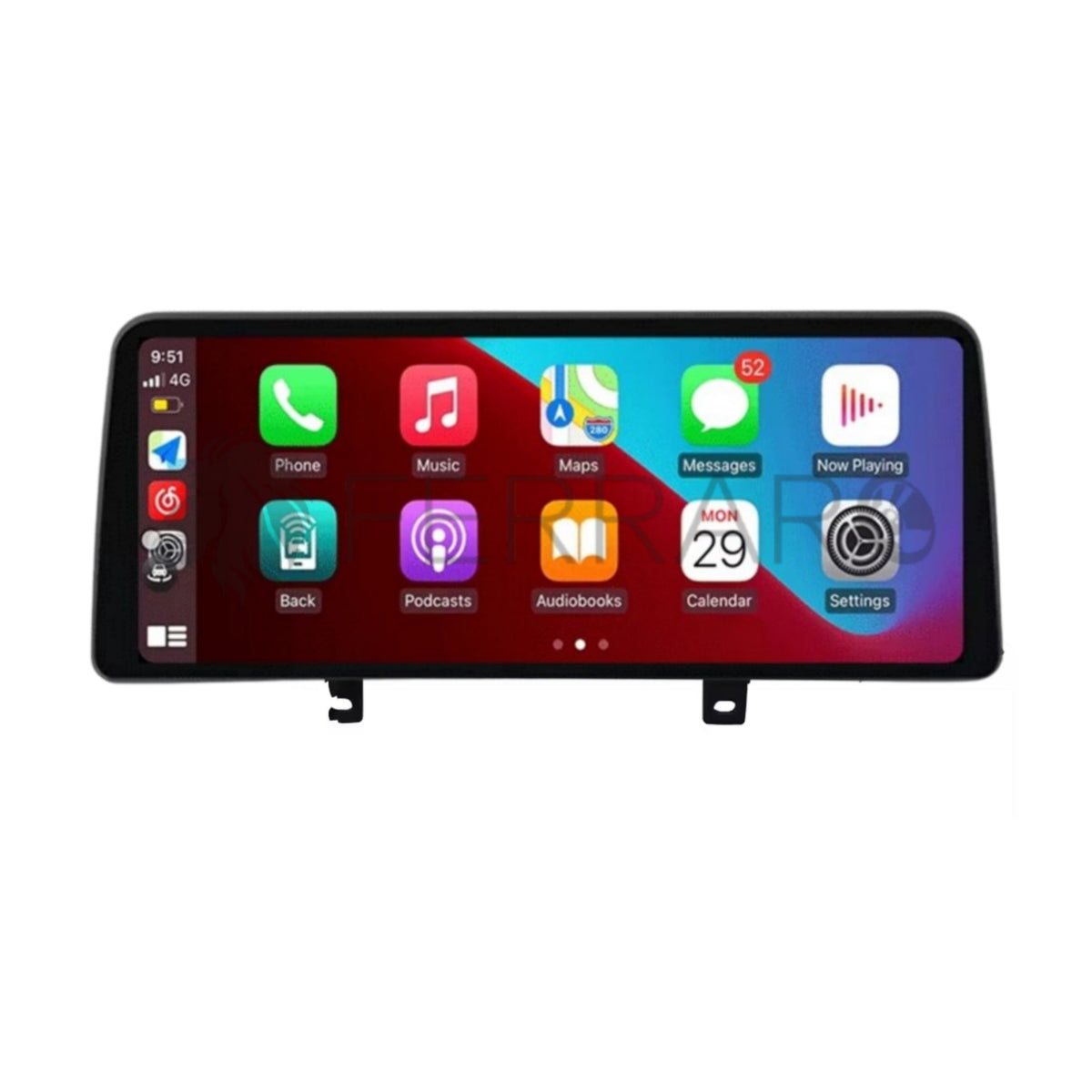 Autoradio per BMW Serie 3/4 F30, F31, F32, F33, F34, F35 12.3" (2013-2019) Android, Bluetooth, CarPlay, Android Auto, 4GB/8GB Ram
