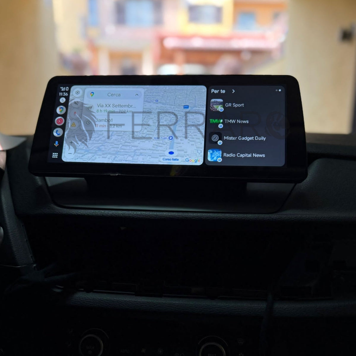 (PRENOTA) Autoradio per BMW X1 E84 12.3" (2009-2015) Android, Bluetooth, CarPlay, Android Auto, 4GB/8GB Ram