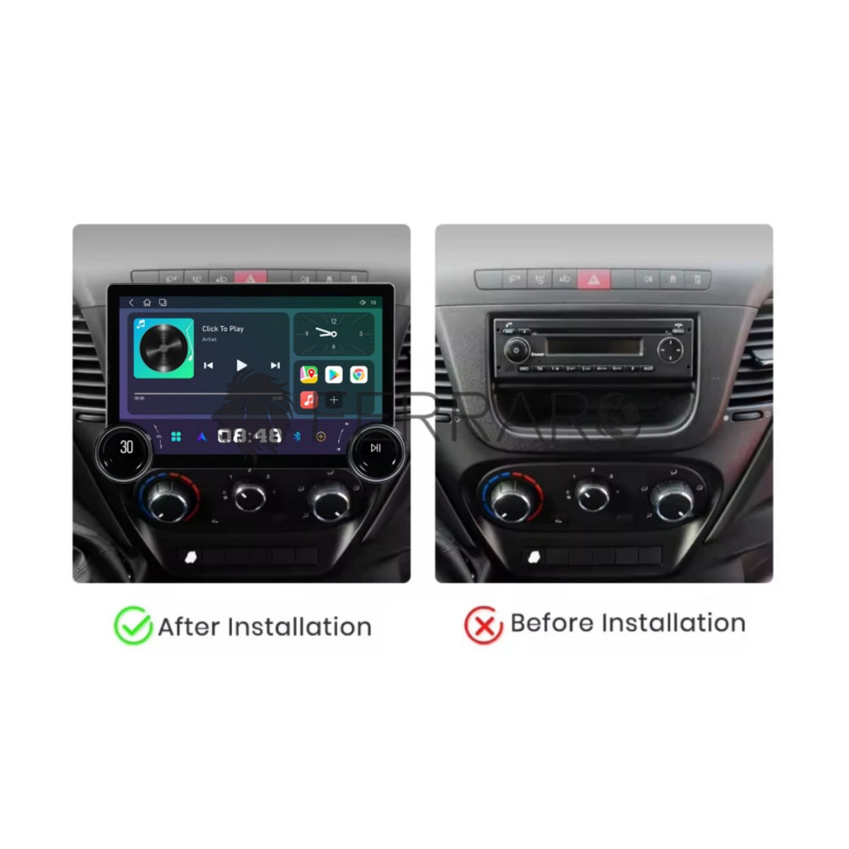 Autoradio per Iveco Daily 11.8" 2K (2013-2021) Android, Bluetooth, CarPlay, Android Auto, 4/64GB Ram