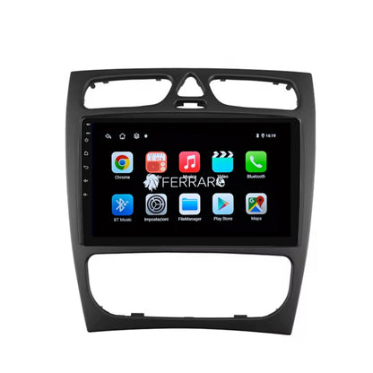 (PRENOTA) Autoradio per Mercedes Classe C 9" (2000-2004) Android, Bluetooth, CarPlay, Android Auto, 2GB/4GB/6GB/8GB Ram