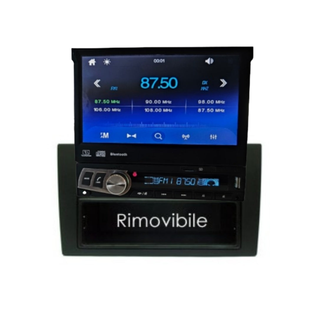 Autoradio per Audi A4 B6 7" (2000-2009) Bluetooth, Radio, USB, Mirror Link