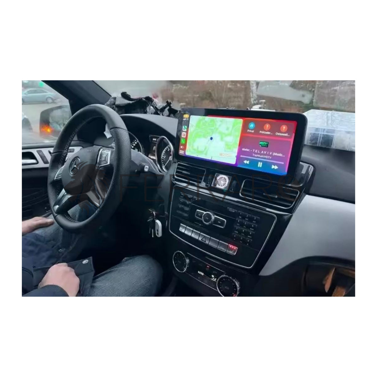 (PRE-ORDER) Car stereo for Mercedes ML GL x166, GLE w166, GLS 12.3" (2012-2019) Android, Bluetooth, CarPlay, Android Auto, 4/64GB RAM