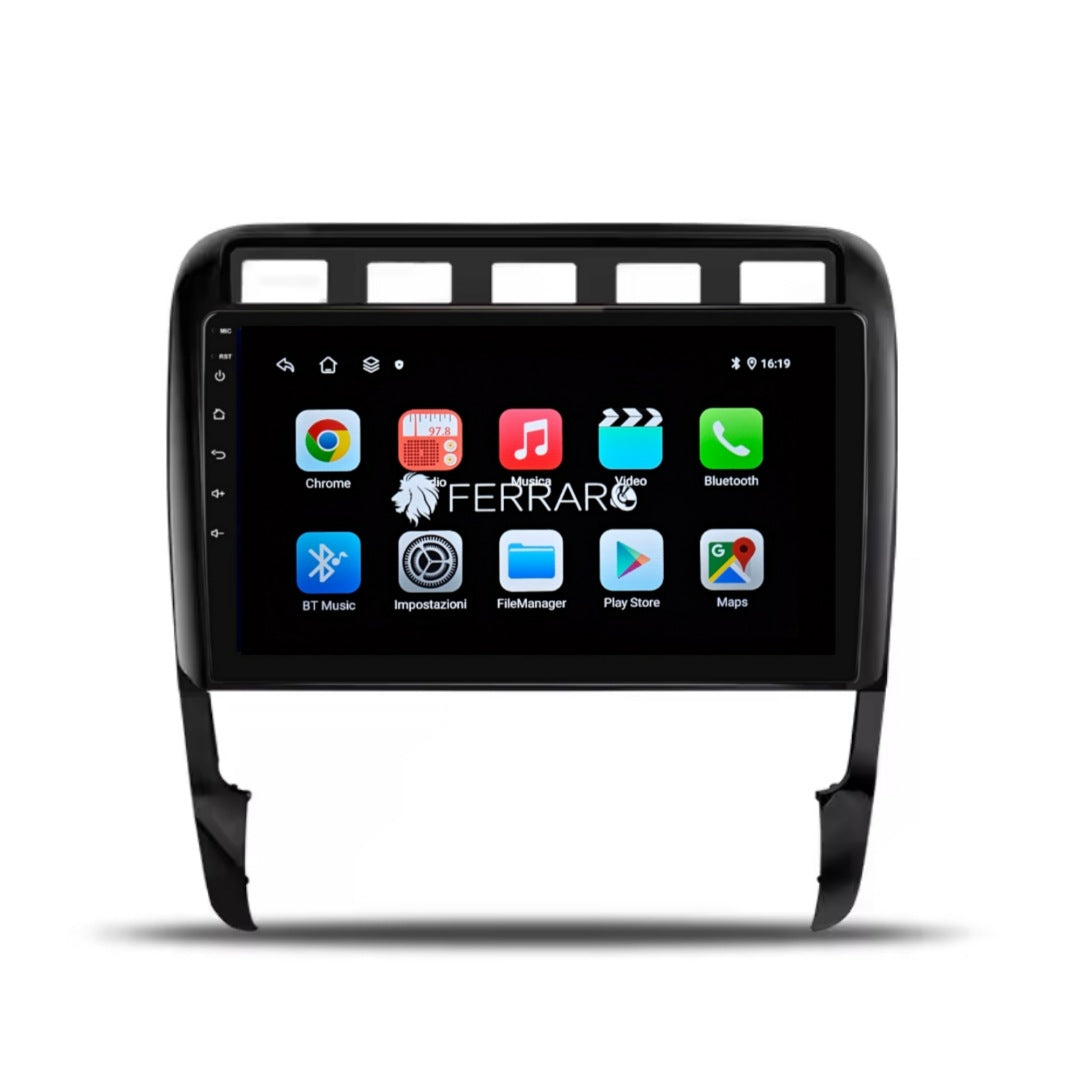 Car Radio for Porsche Cayenne GTS 9" (2002-2006) Android, Bluetooth, CarPlay, Android Auto, 2GB/4GB/6GB/8GB RAM