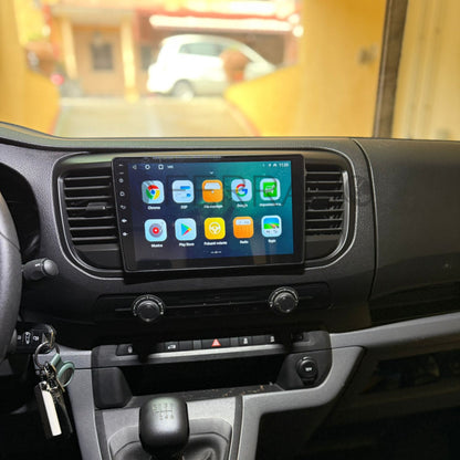 Autoradio per Peugeot Expert, Citroen Jumpy 3, SpaceTourer, Opel Vivaro 9" (2016-2021) Android, Bluetooth, CarPlay, Android Auto, 2GB/4GB/6GB/8GB Ram